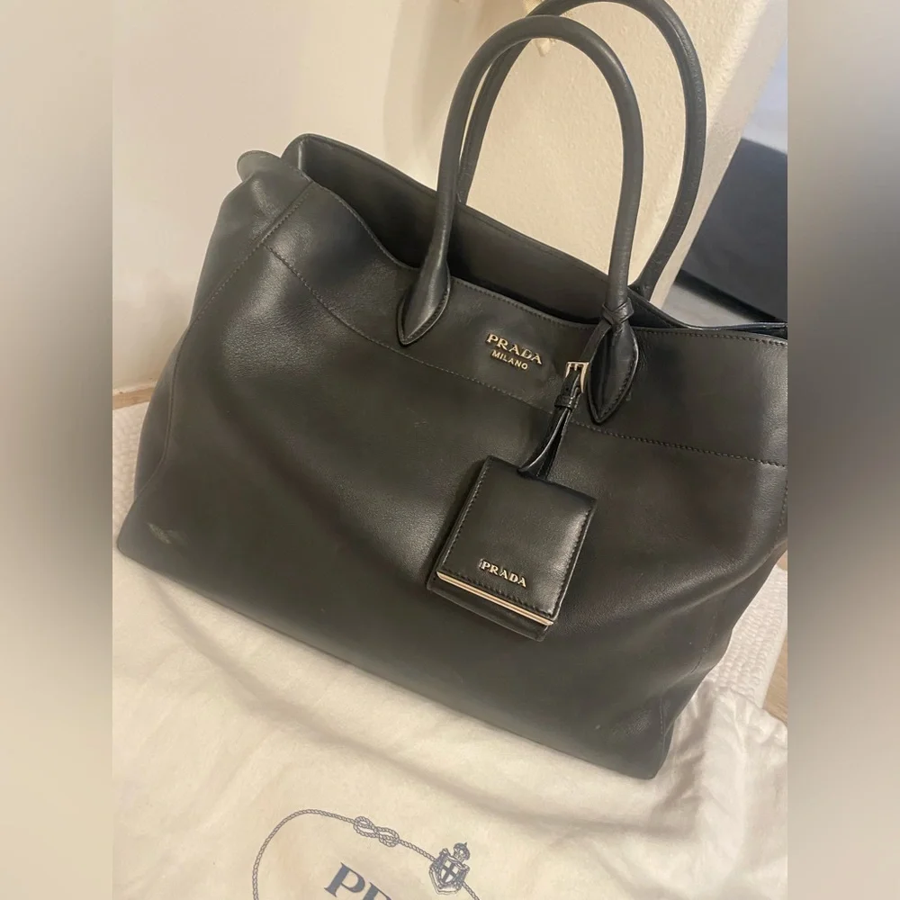 Calf Skin Prada Tote - Picture 1 of 6